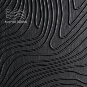 SY0202 Concentric Line Wood Texture Wall Panel