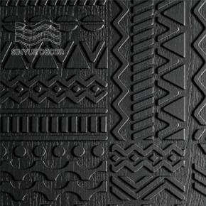 SY0208 Tribal Pattern Wood Texture Wall Panel