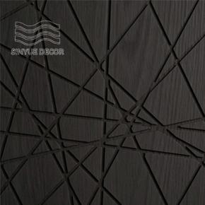 SY0236 Diagonal Texture Wood Wall Panel